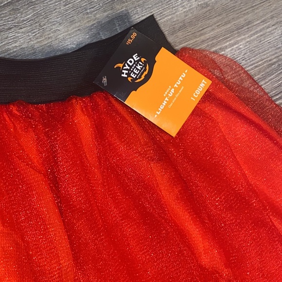 NWT TARGET Costume Halloween Red TuTu Skirt Womens OSFM - Picture 2 of 4